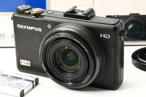 ★レンズ光学極上★ オリンパス OLYMPUS XZ-1 ブラック(BLACK) ★バッテリー・元箱付き・付属品多数★ #0761 #0624137 #0852