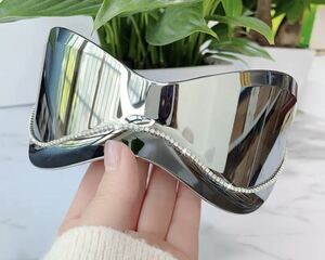  extra-large goggle sunglasses piece .. sunglasses gla sun accessory party fashion cool small articles 2812