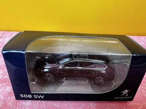 PEUGEOT プジョー 508 SW黒 ミニカー ノレブ社製 1/64スケール 未使用品 NOREV SAS