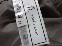 春秋♪【Ropepicnic】カーキロングスカート36★ロペピクニック★新品同様♪_画像5