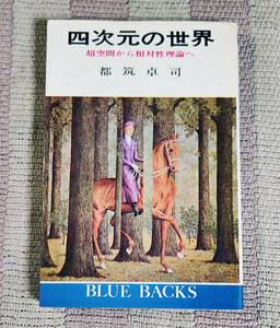 本　四次元の世界　超空間から相対性理論へ　都筑卓司