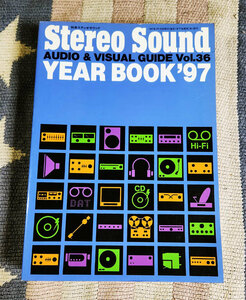 book@Stereo Sound stereo sound YEAR BOOK 1997 AUDIO & VISUAL GUIDE Vol.36 separate volume stereo sound 