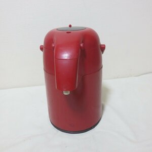 R685　象印　ZOJIRUSHI　魔法瓶　保温ポット　プリンセスレッド　2.2L　昭和レトロ　