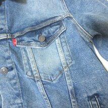 T263　LEVI'S　リーバイス　ブルー　デニムジャケット　Gジャン　M_画像5