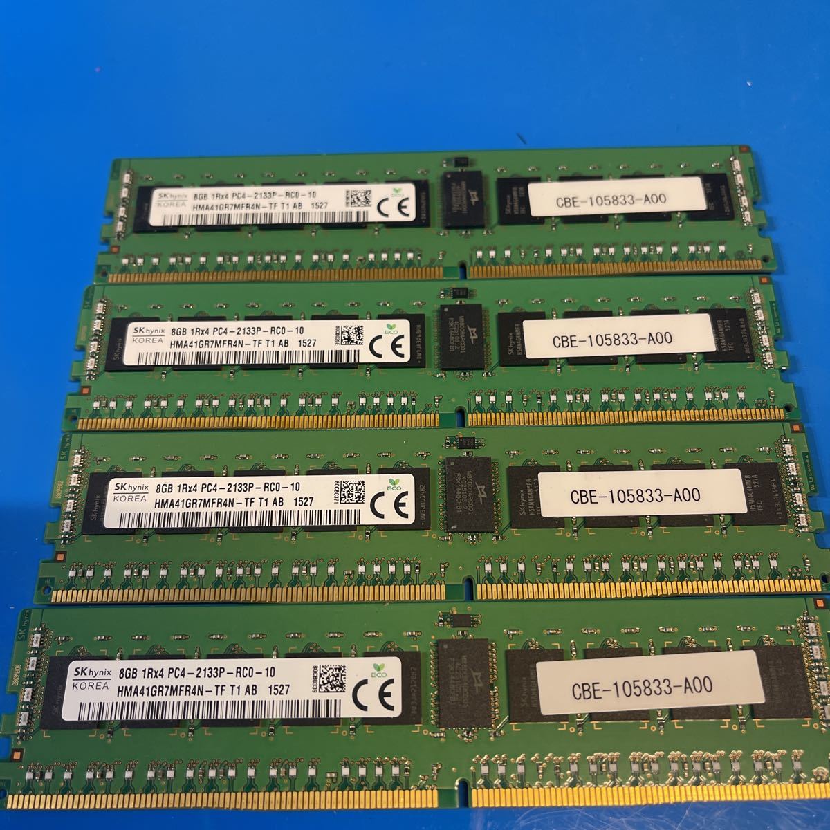 SKhynix 8GB 1Rx4 PCP RC サーバー用DDR4メモリ 8GB7枚