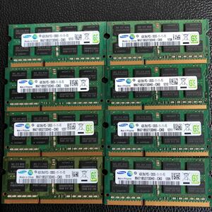 SAMSUNG 4GB 2Rx8 PC-12800S 8枚セット