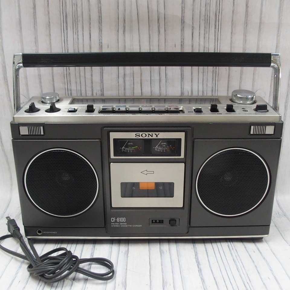 ヤフオク! -「sony ラジカセ cf-6100」(ラジカセ) (カセットデッキ)の