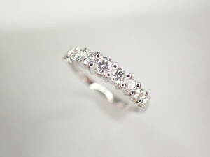 2/ beautiful goods Tasaki Shinju tasakiPt900 diamond total 0.34ct ring ring 