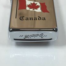 送料無料 レア 1978年 カナダ製 スリム ZIPPO 中古 美品 CANADA ONTARIO_画像5