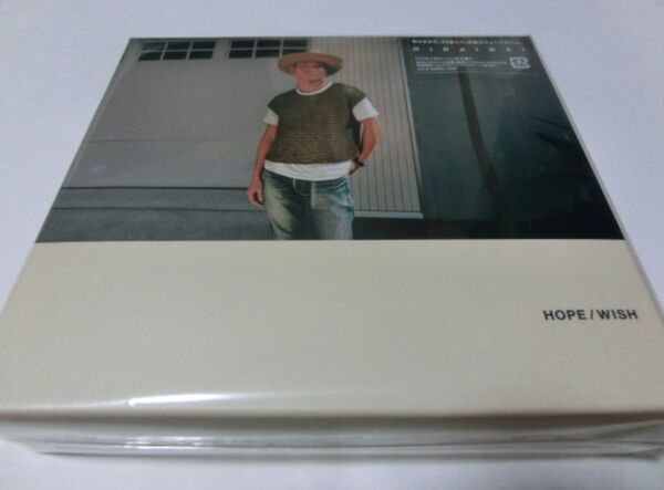 HOPE / WISH 2CD+Blu-ray 初回盤 平井大 新品