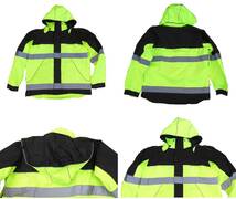 【3007】実物　新品　アメリカポリスジャケット　HIGH　VIZ（高視認性）USサイズＭ_画像10