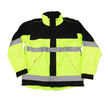 【3007】実物　新品　アメリカポリスジャケット　HIGH　VIZ（高視認性）USサイズＭ_画像1