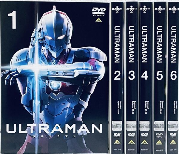 ULTRAMAN ウルトラマン 【全6巻】レンタル版DVD 全巻セット