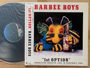 バービーボーイズ●LP●1st OPTION 　 BARBEE BOYS 　 帯付　美品　27