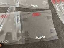 ★アウディ AUDI★08 ドアハンドルプロテクター ドアノブカバー 透明 シリカゲル材質 8枚セット 車用 シール ステッカー_画像5