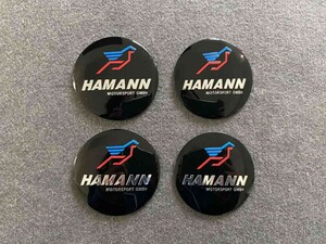 ★HAMANN BMW★197★ホイールセンターキャップシール ハブキャップシール 車用 4枚セット 直径56mm