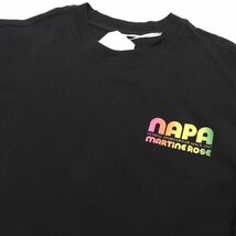 F03362 未使用品 NAPAPIJRI × Martine Rose/Tシャツ 【サイズ：M】 ブラック マーティンローズ ナパピリ_画像3