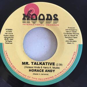 Horace Andy / Mr. Talkative　[Moods International Records - HM-1031]