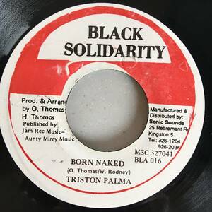 Triston Palma / Born Naked　[Black Solidarity]