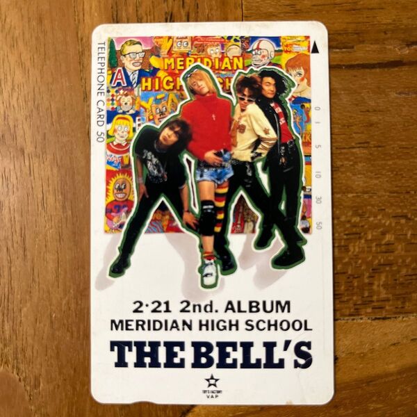 使用済みテレカ THE BELL'S ザ.ベルズ トイズファクトリー ロックバンド