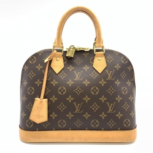 LOUIS VUITTON ルイヴィトン M53151 アルマPM モノグラム レディース ハンドバッグ ラウンド型 ブラウン ブランド 定番人気 管理RT34207