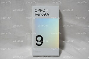 【新品】OPPO Reno 9 A SIMフリー RAM8GB ROM128GB microSDXC デュアルSIM SIMフリー eSIM対応 Android13 CPH2523 Type-C