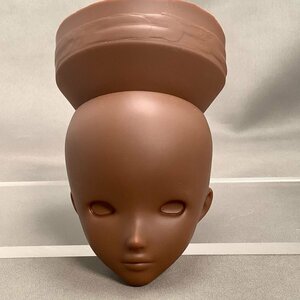 【CO7(COCOA )】Chaos Uncut - Blank Heads　スマートドール smartdoll Smart Doll　1/3ドール カスタム用　ヘッド 濃肌 カット無