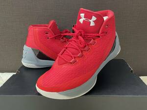 ◆◆カリー3 CURRY◆レッド！希少色◆27.5cm NBA◆新品未使用 UA UNDER ARMOUR◆必見！◆◆