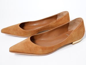 BALDAN bar Dan Deuxieme Classe buy POINTED BALLET suede po Inte do Flat pumps [LFWA71019]