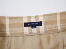 BURBERRY LONDONバーバリーロンドン チェックタックプリーツ ウールフレアーラップスカート[LSKA72099]_画像3