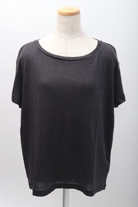 Acne Studiosアクネ ストゥディオズ アパルトモンL'Appartement購入2019SS LINEN T-SHIRTリネンニットTシャツ[LTSA56584]