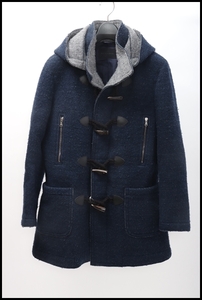 ジュンハシモトjunhashimoto BLANKET DUFFLE COATウールブランケットダッフルコート[MCTA50225]