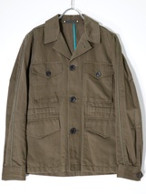 PAUL SMITHポールスミス メインライン COTTON LINEN MILITARY JACKETコットンリネンミリタリージャケット[MJKA70426]_画像1