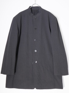 JURGEN LEHL Jurgen Lehl wool gyaba stand-up collar oversize jacket coat [LJKA70911]