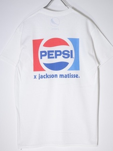 ジャクソンマティスJACKSON MATISSE 2021SS ×PEPSIペプシ Tシャツ新品[MTSA64132]