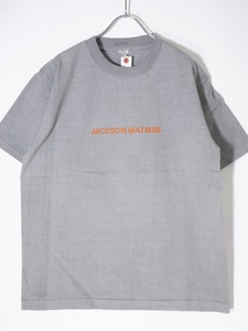 ジャクソンマティスJACKSON MATISSE 2020AWロゴ刺繍ヘビーウェイトTシャツ新品[MTSA67790]