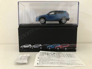 ディーラー特注 1/43 マツダ CX-5 スカイブルーマイカ 成約記念 カラーサンプル MAZDA