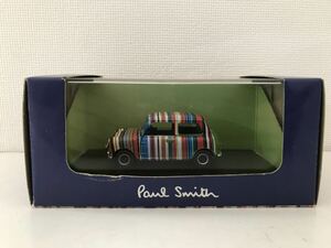 ポールスミス 特注 1/43 ミニクーパー Paul Smith × MINI Cooper マルチカラーストライプ GB