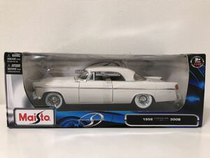  Maisto 1/18 Chrysler 300B white Maist Chrysler 1956