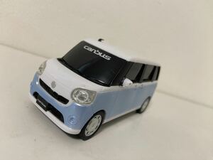 ダイハツ ムーヴ キャンバス パールホワイトⅢ×シルキーブルーパール DAIHATSU MOVE CANBUS プルバックカー カラーサンプル