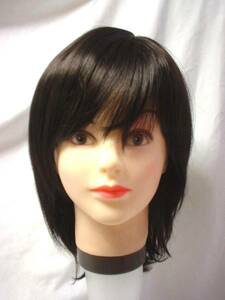  safety domestic departure # flame retardance material 37cm# wig 0287 Akira .. black .. color 