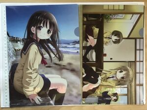 蒼樹うめ展　オリジナルクリアファイル　未開封　合計２枚　クリアファイル (8951)