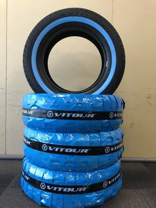 215/75R15 4本セット【新品未開封品】ホワイトリボンタイヤ VITOUR(ヴィツァー) 在庫有り！当日発送可！ジムニー・シボレー・アメ車など