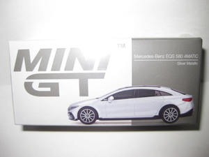 MINI GT 1/64 メルセデス ベンツ EQS 580 4MATIC シルバーメタリック