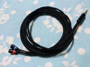 SENNHEISER IE8 IE80 IE80S cable MOGAMI 2799 2.5mm4 ultimate ( custom correspondence possibility ) AK300 DP-X1A balance 