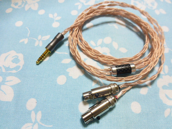 HEDD Audio HEDDPhone MOGAMI 2944 八芯 ブレイド編み 200cm 長め 4.4mm5極 トープラ販売 WM1A / 1Z TA-ZH1ES TEAC UD505 (カスタム可)