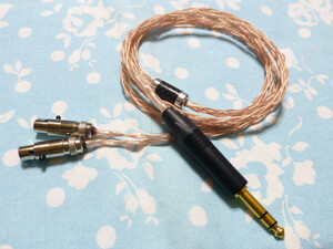 HEDD Audio HEDDPhone MOGAMI 2944 八芯 ブレイド編 200cm 長め 6.3mm 標準プラグ NP3X-B Neutrik ( 延長 変更可