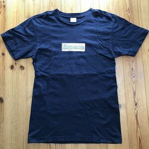 Supreme ボックスロゴ Tシャツ M ネイビー　シュプリーム　box logo 年代物　レア