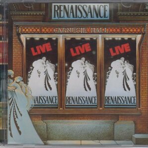 RENAISSANCE / LIVE AT CARNEGIE HALL（輸入2枚組CD）の画像1