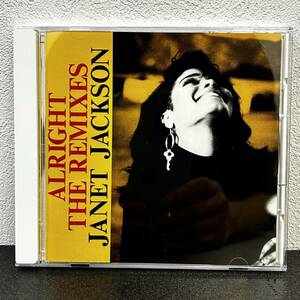 12C1 CD JANET JACKSON ALRIGH THE REMIXES ジャネット・ジャクソン オールライト・ザ・リミックス